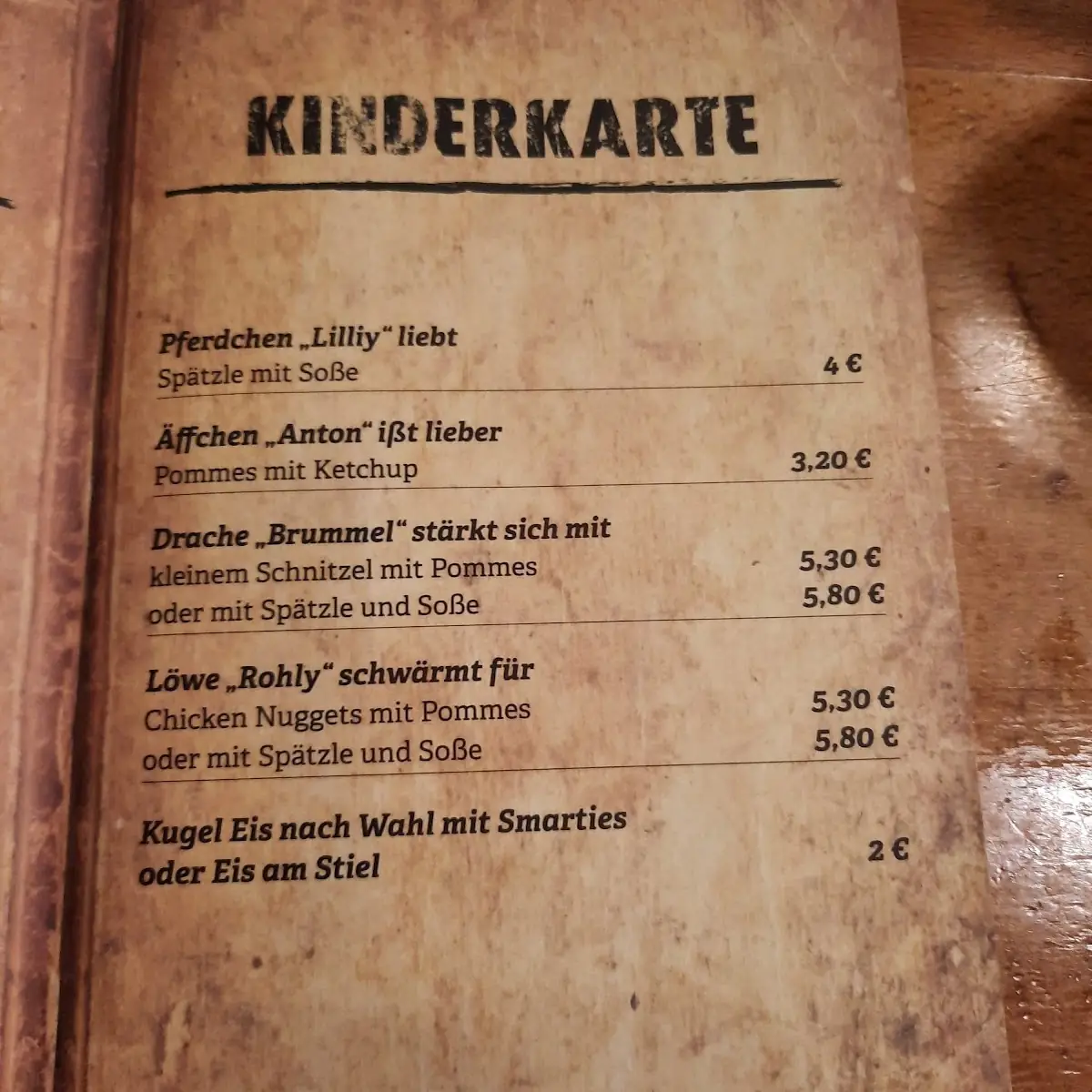 Speisekarte photo 8