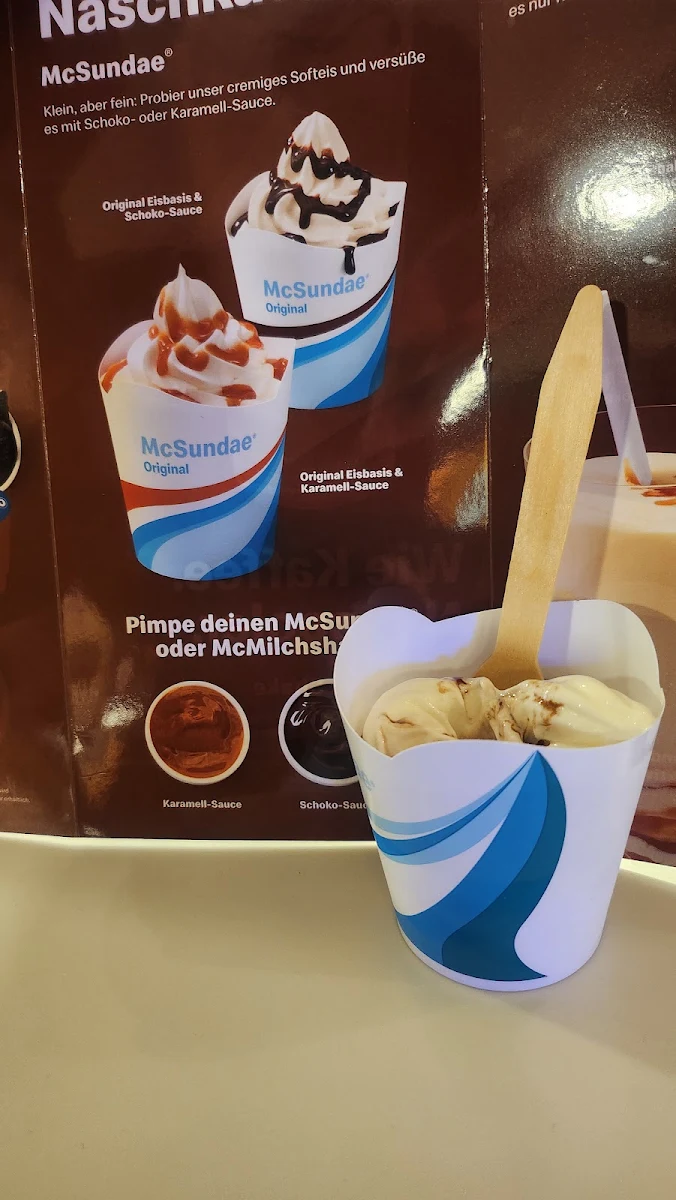 Speisekarte, McDonald's