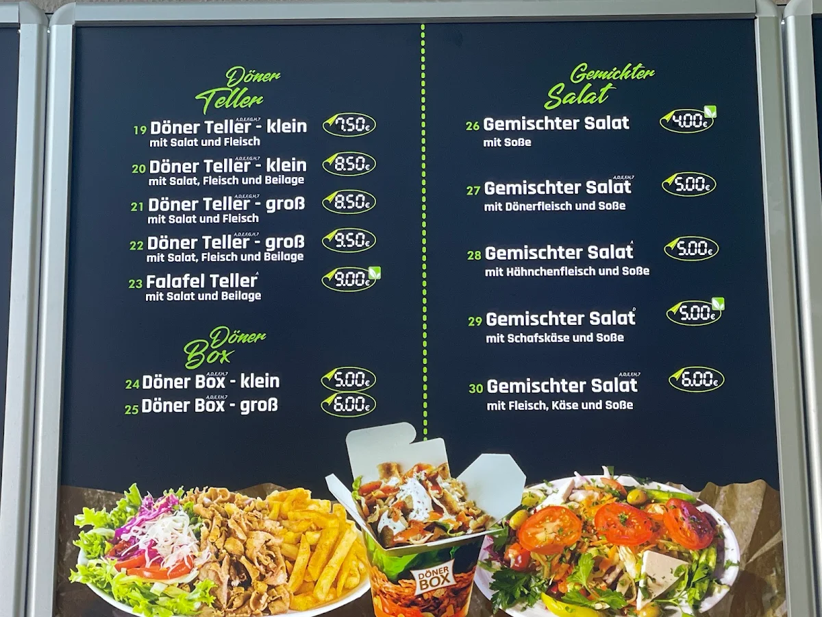 Speisekarte, Mezopotamya Grill Haus 2