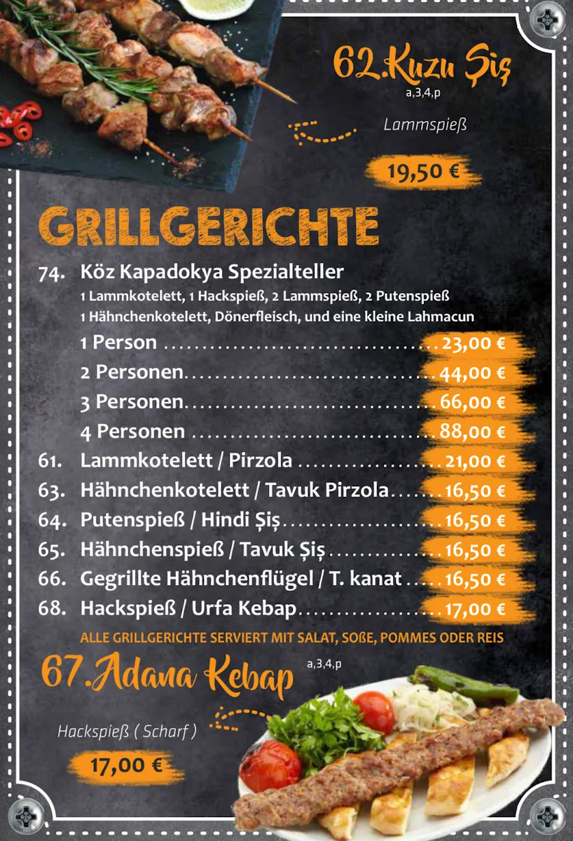Speisekarte photo 2