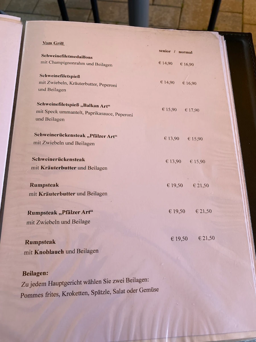 Speisekarte photo 5