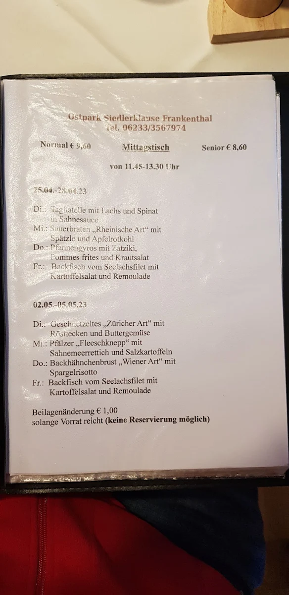 Speisekarte photo 9