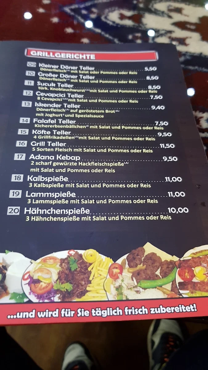 Speisekarte photo 5