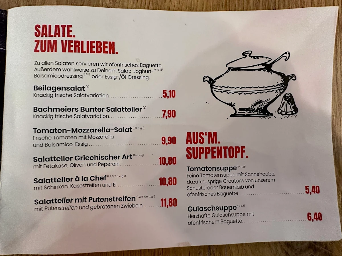 Speisekarte photo 4
