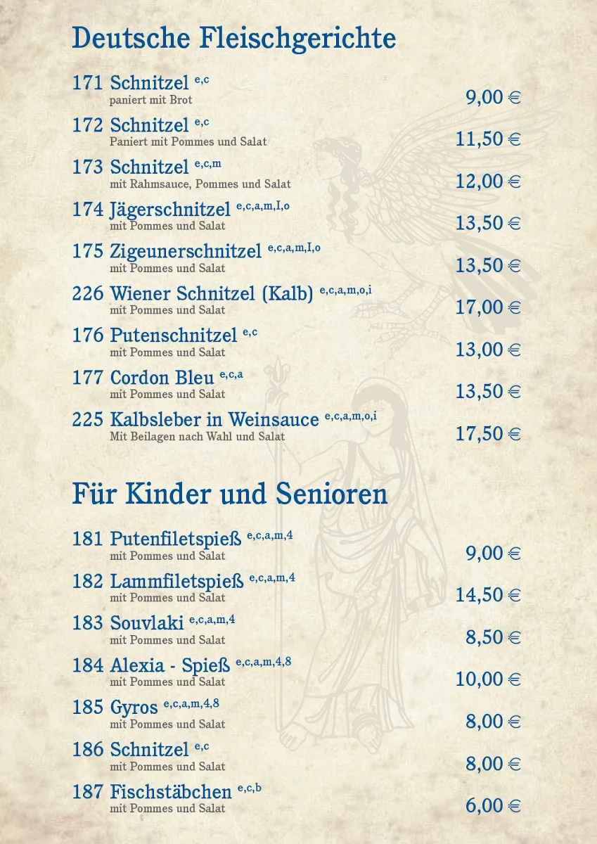 Speisekarte photo 3