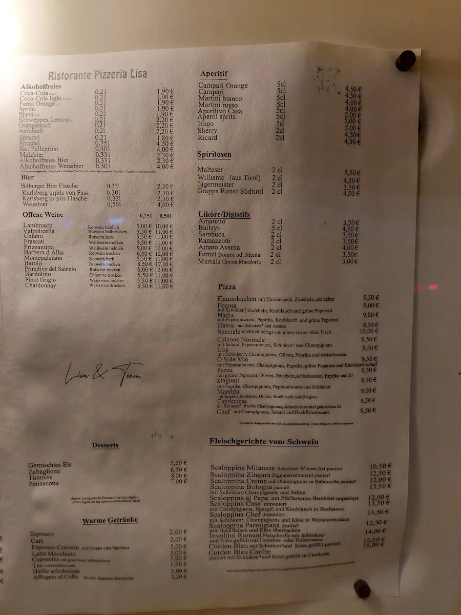 Speisekarte photo 3