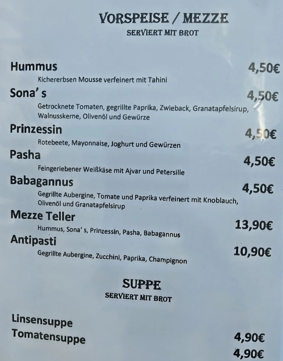 Speisekarte photo 3