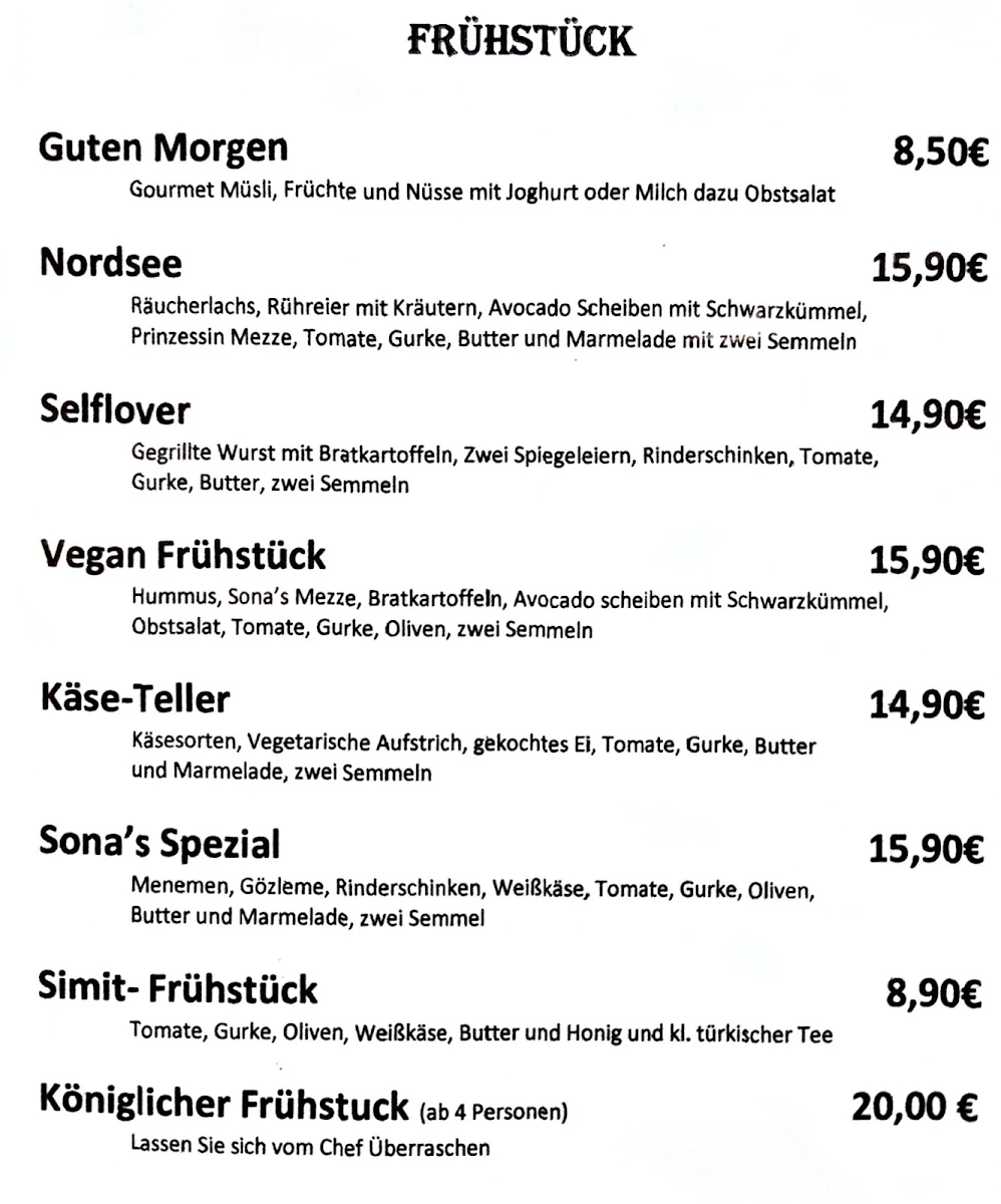 Speisekarte photo 4