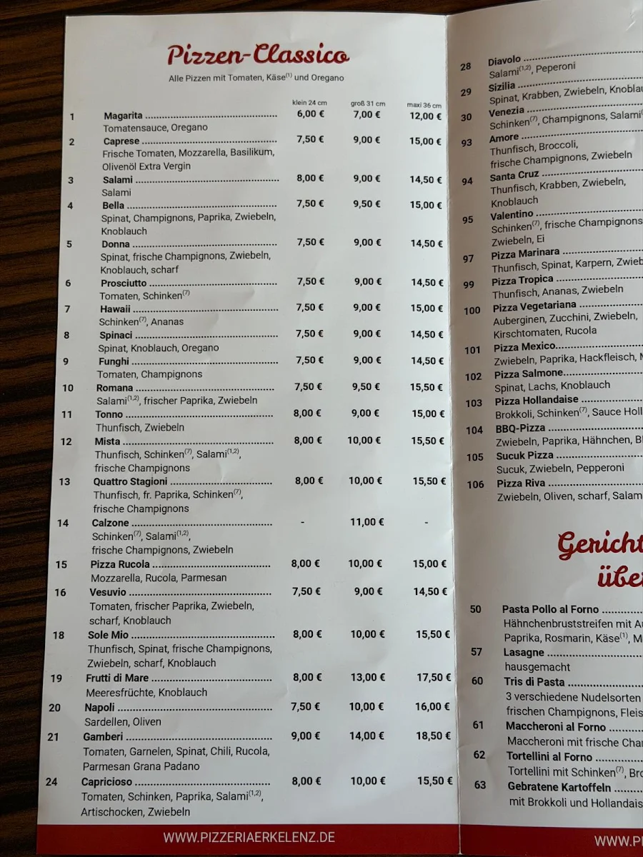 Speisekarte photo 1