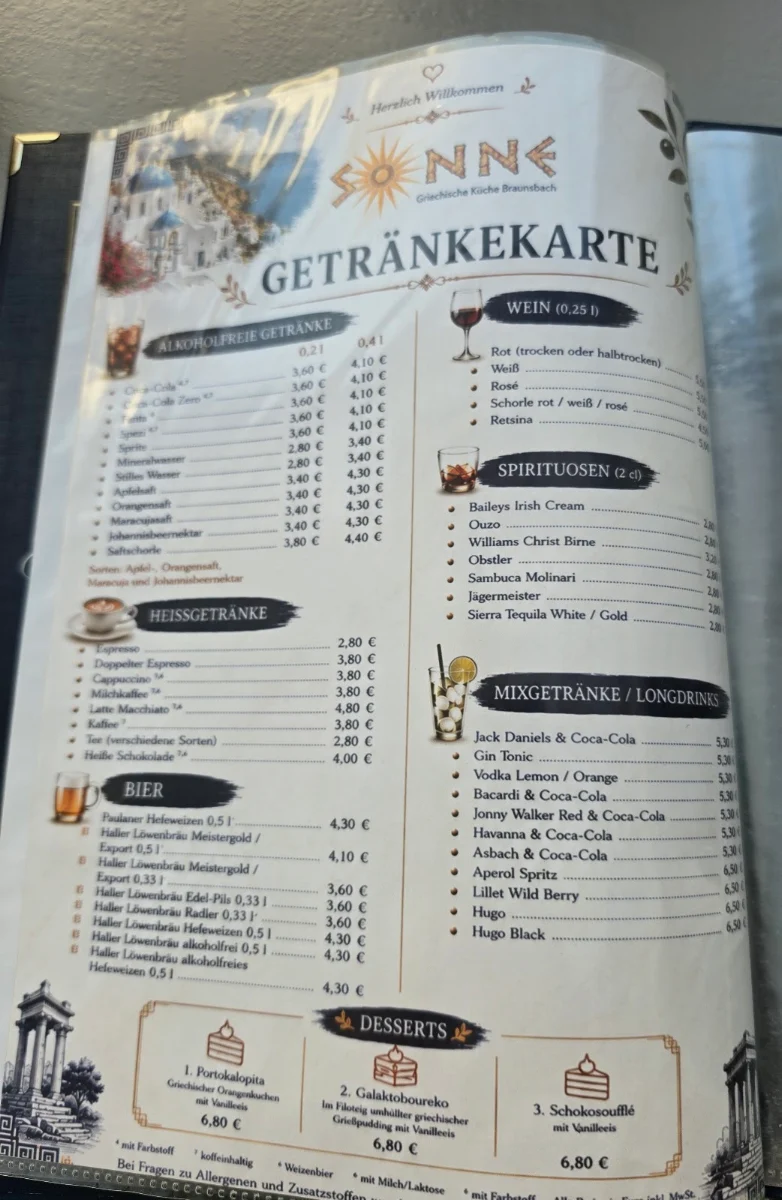 Speisekarte photo 6
