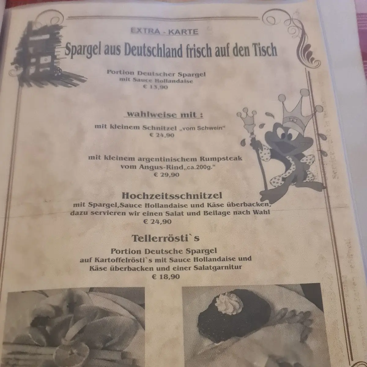 Speisekarte photo 2