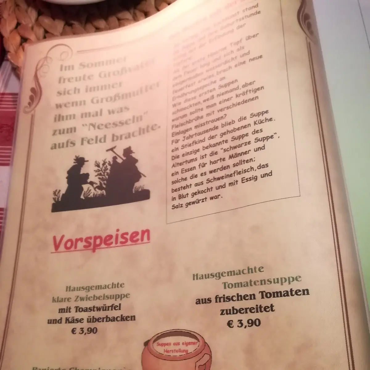 Speisekarte photo 4