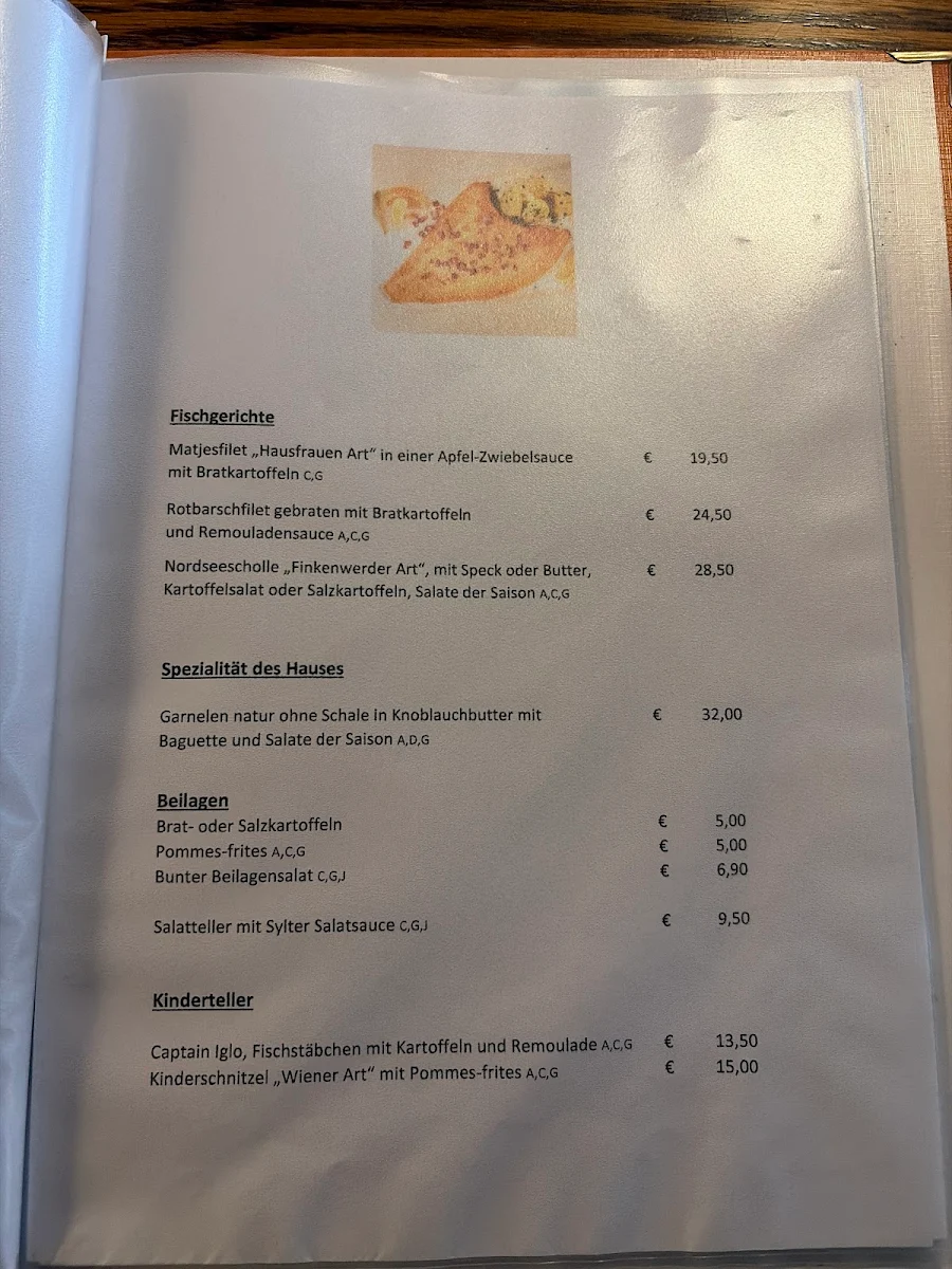 Speisekarte photo 1