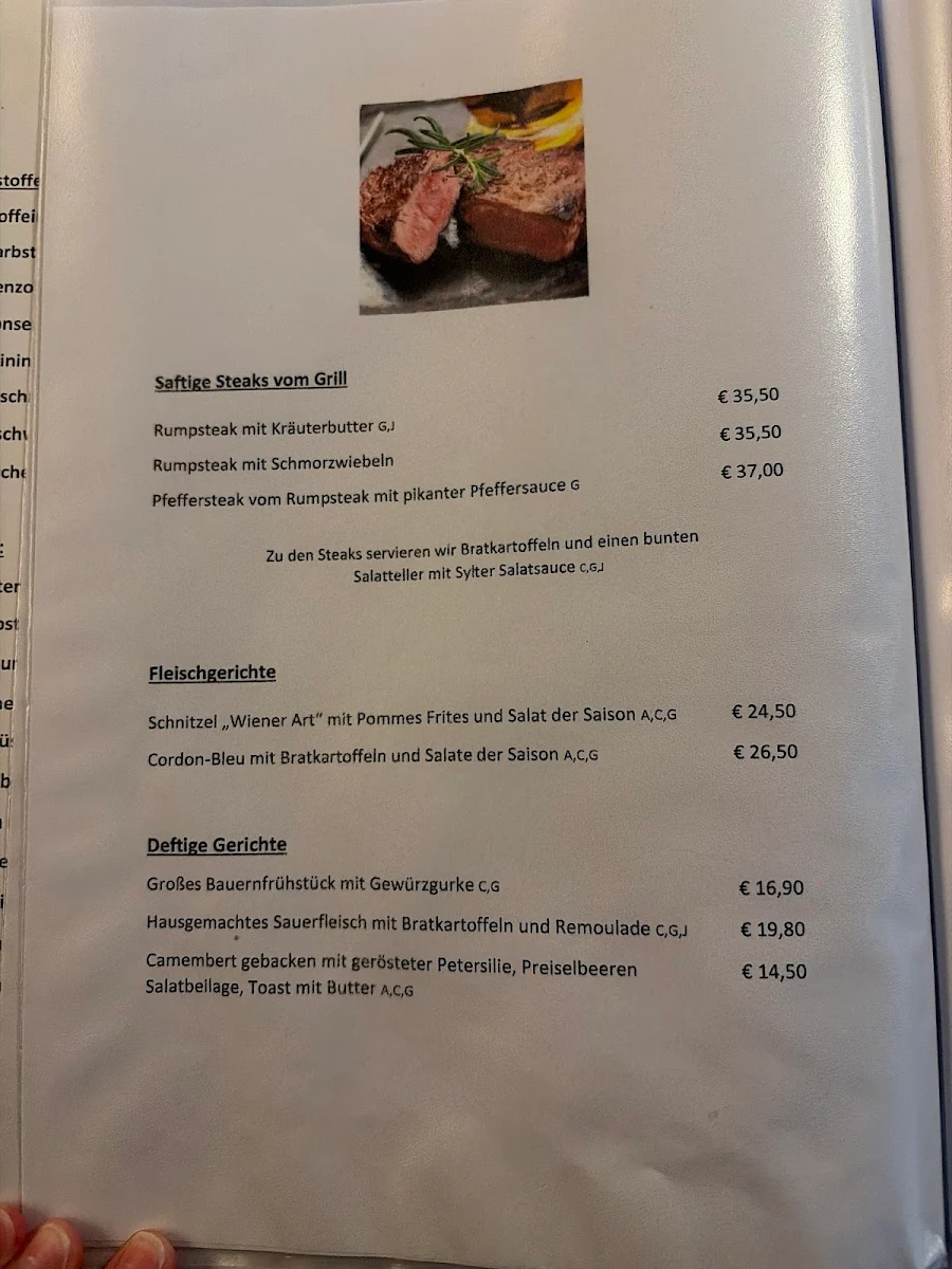Speisekarte photo 4