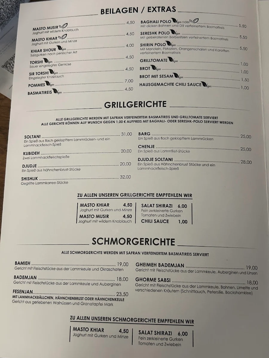 Speisekarte photo 4