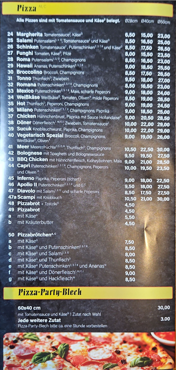 Speisekarte photo 2