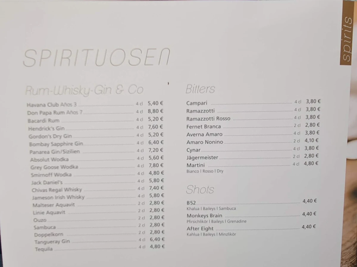 Speisekarte photo 9