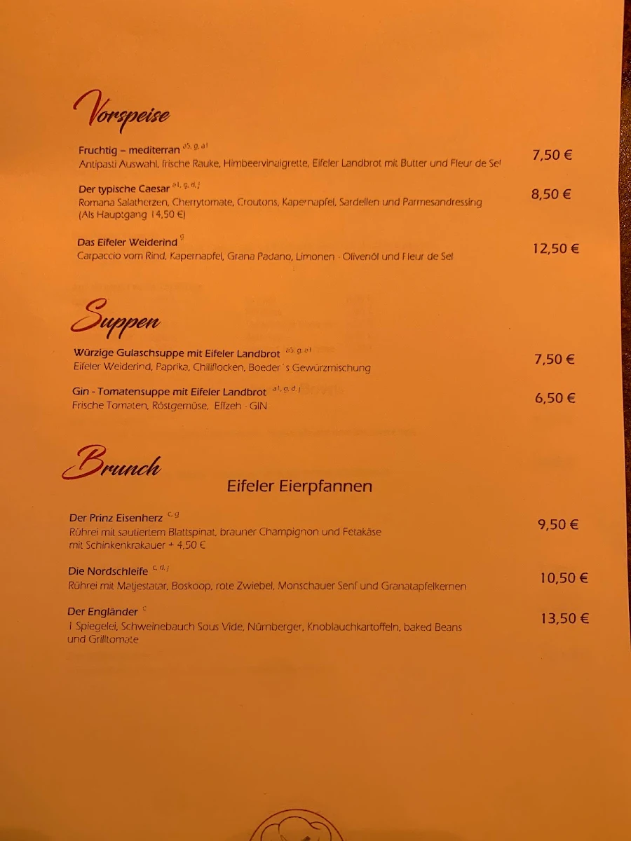 Speisekarte photo 6