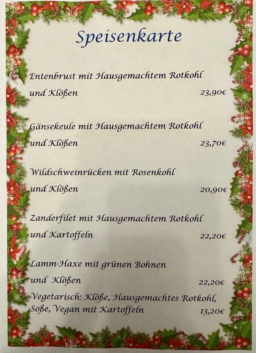 Speisekarte photo 1