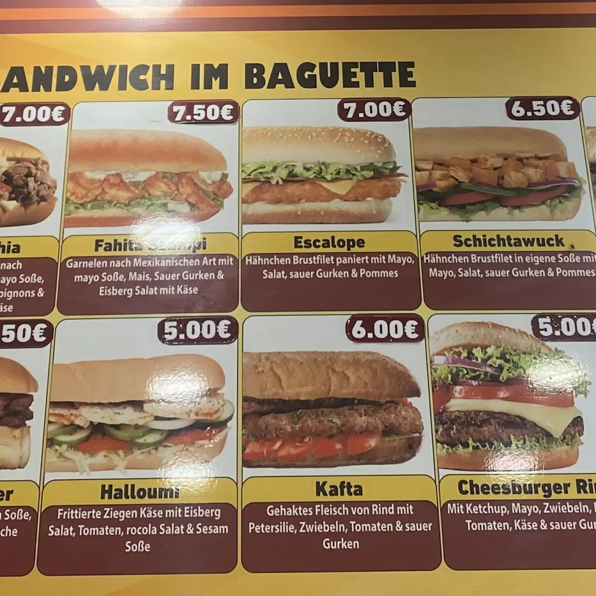 Speisekarte photo 1