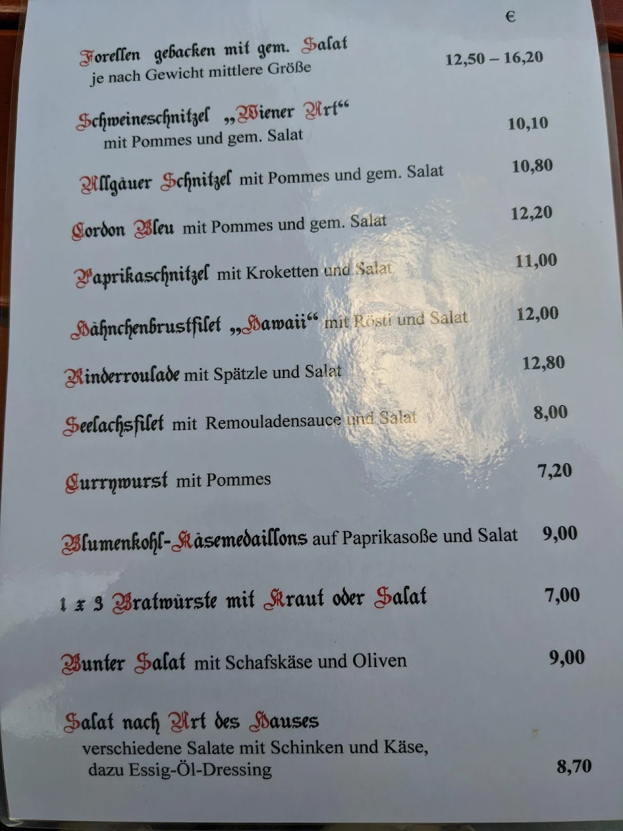 Speisekarte photo 4