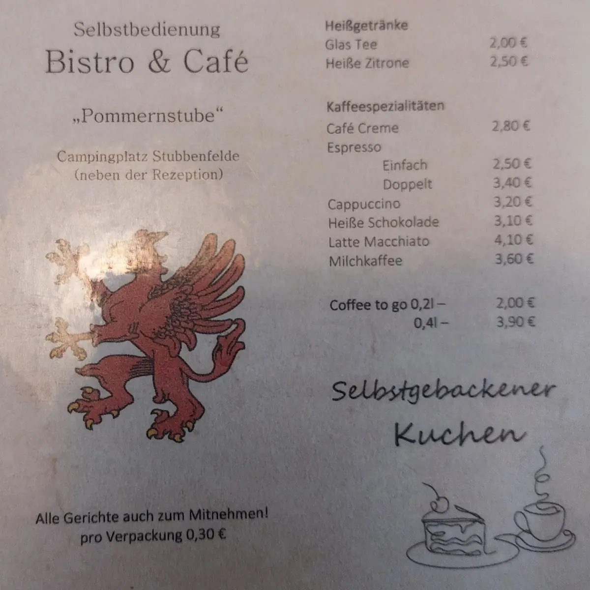 Speisekarte photo 4