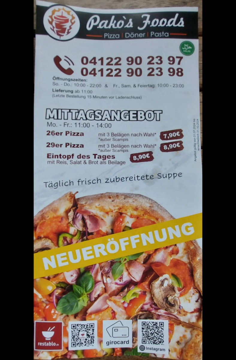 Speisekarte photo 1
