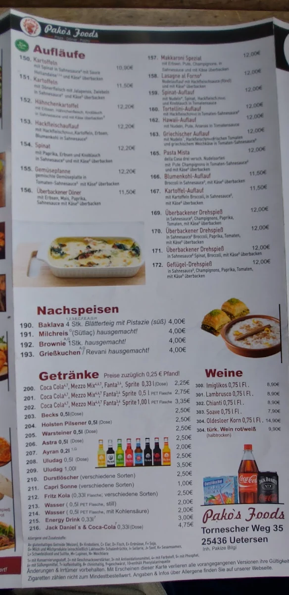 Speisekarte photo 5