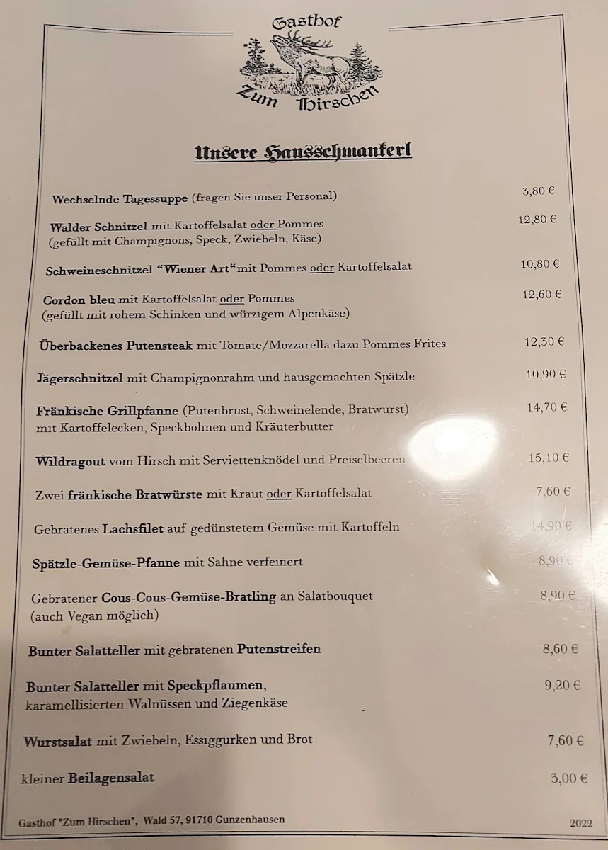 Speisekarte photo 3