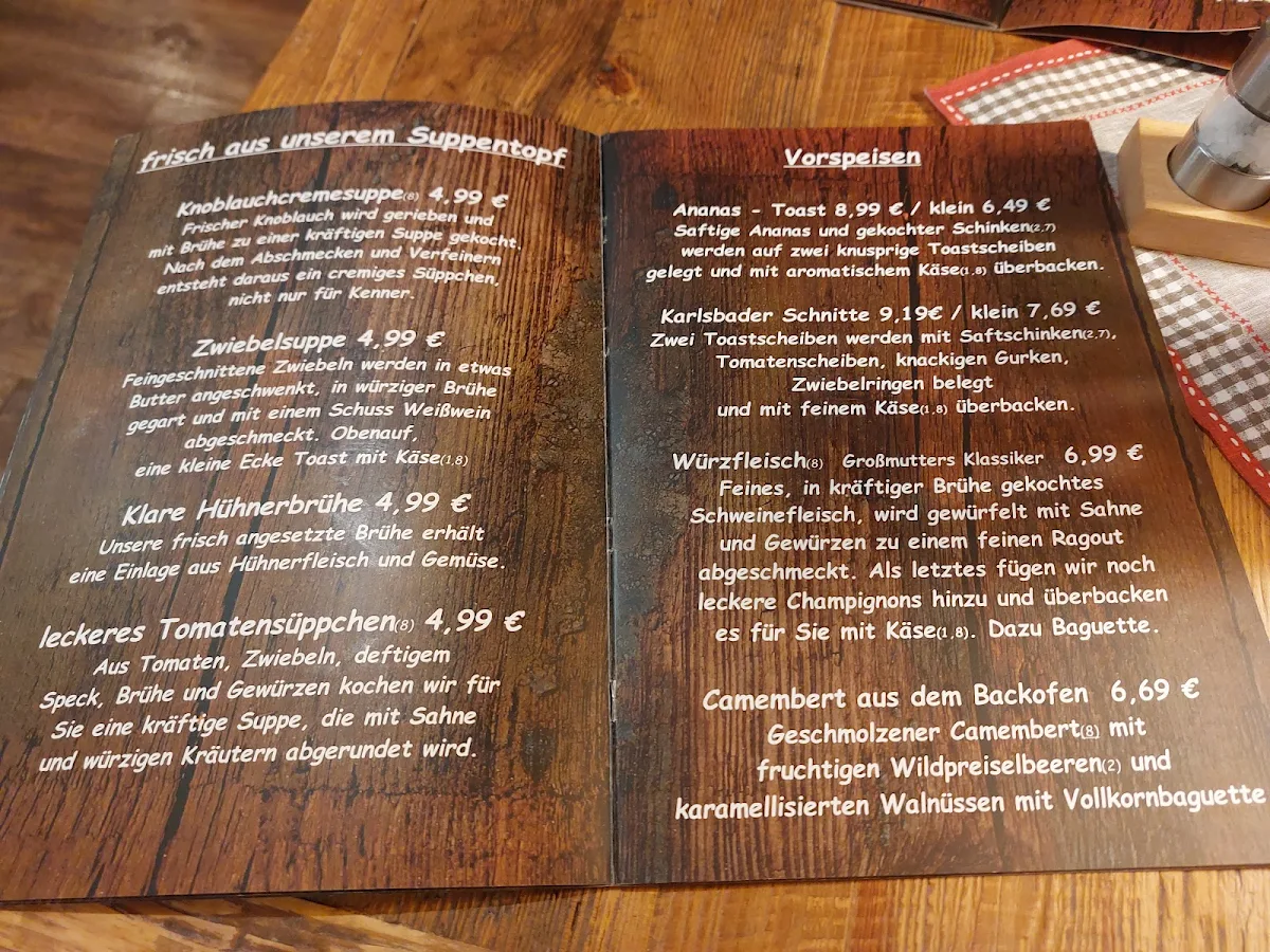 Speisekarte photo 7