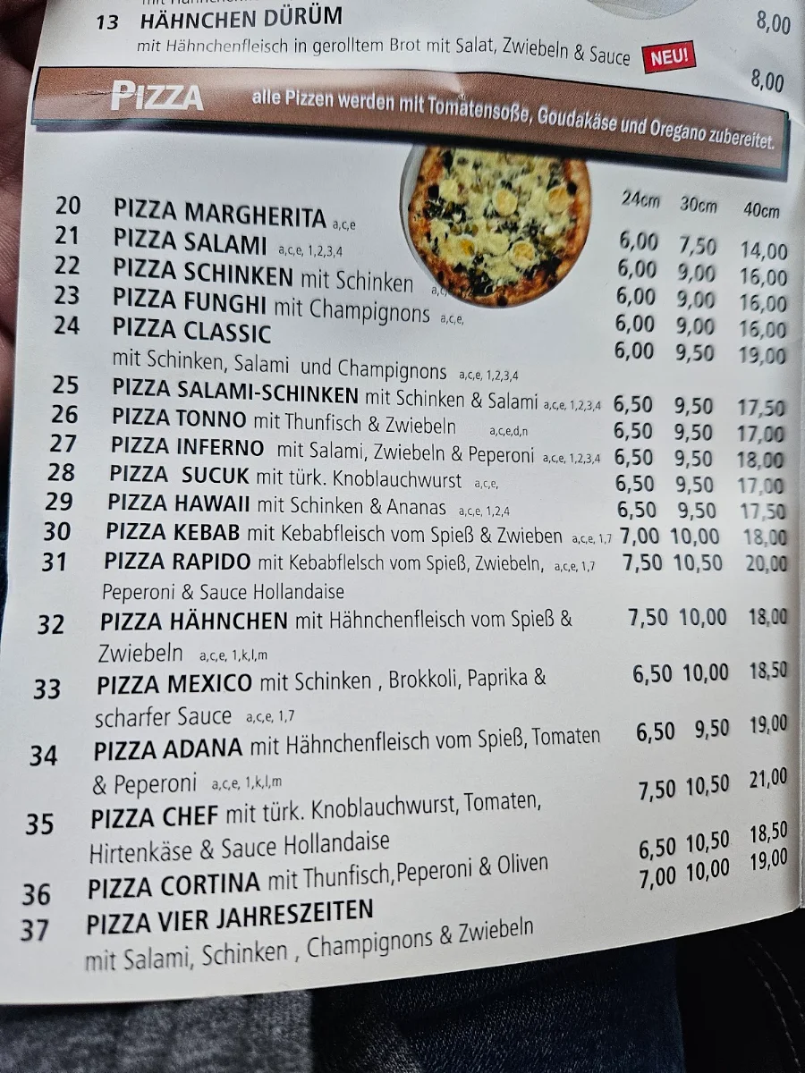 Speisekarte photo 1