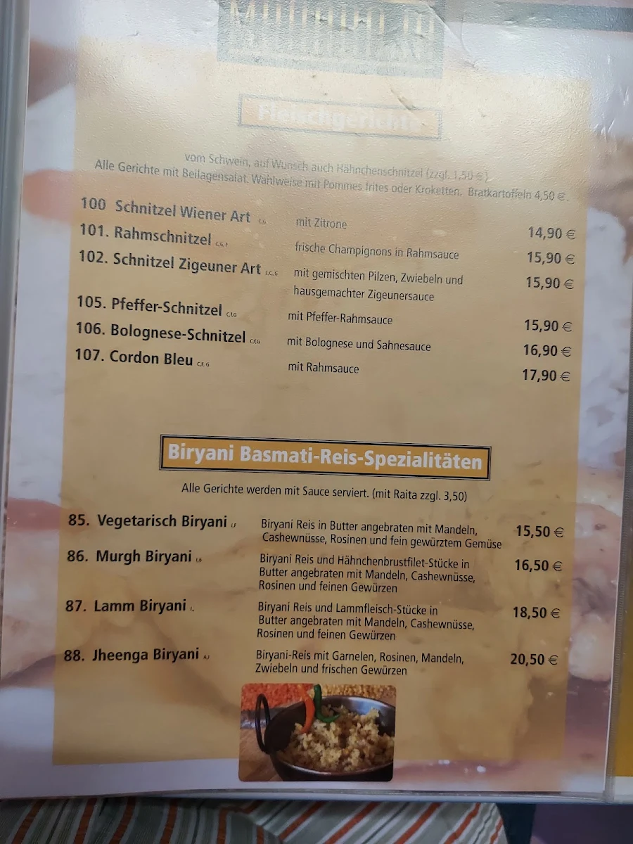 Speisekarte photo 1