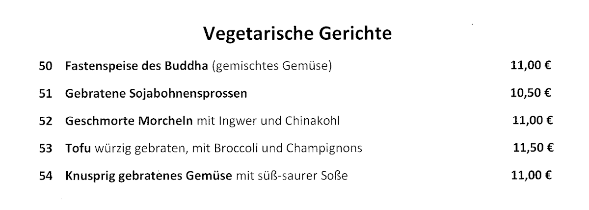 Speisekarte photo 9