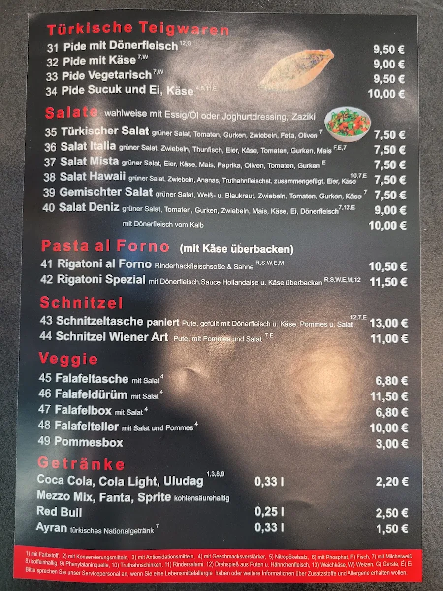Speisekarte photo 3