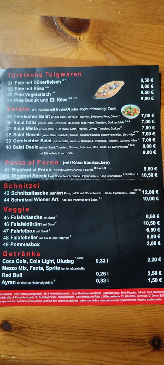 Speisekarte photo 8