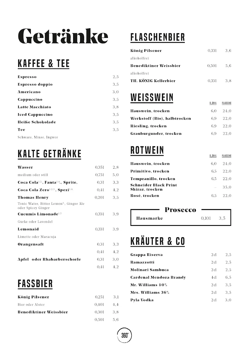 Speisekarte photo 2