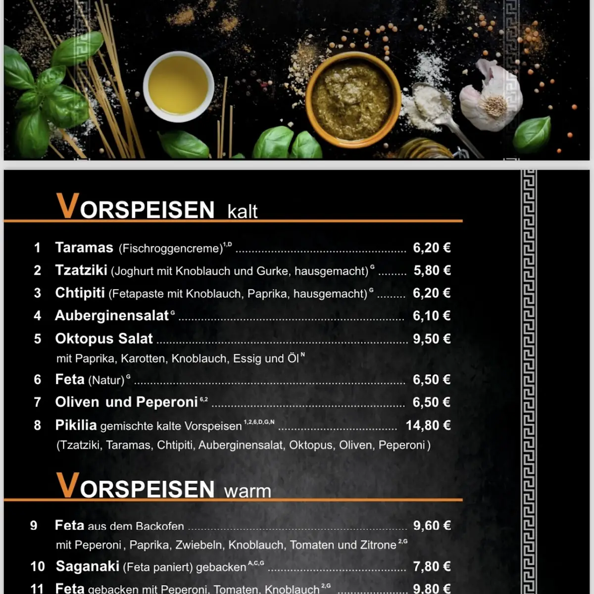 Speisekarte photo 4