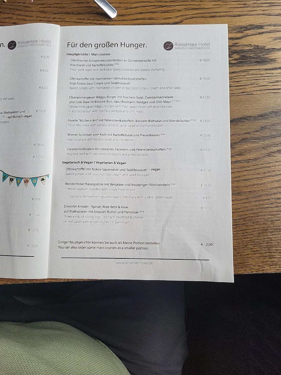 Speisekarte photo 2