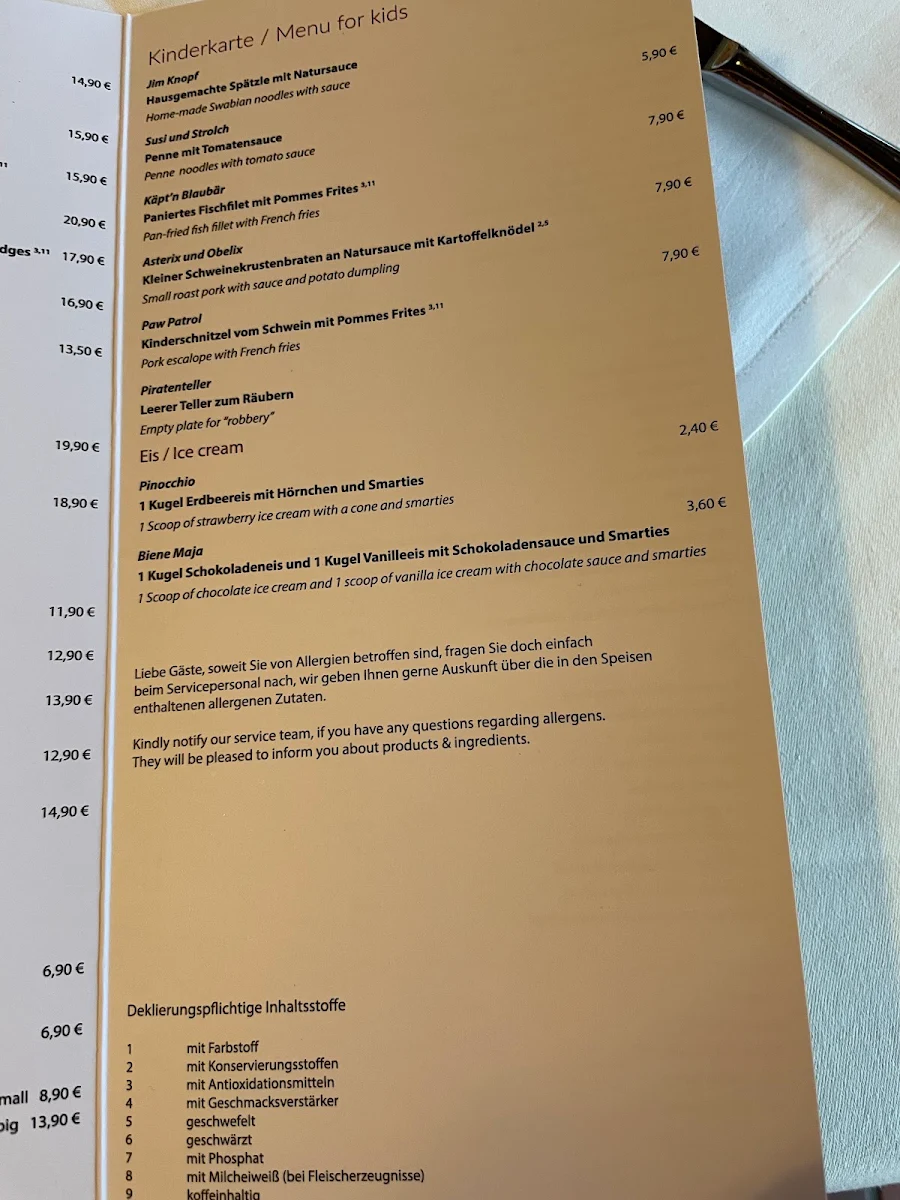 Speisekarte photo 8