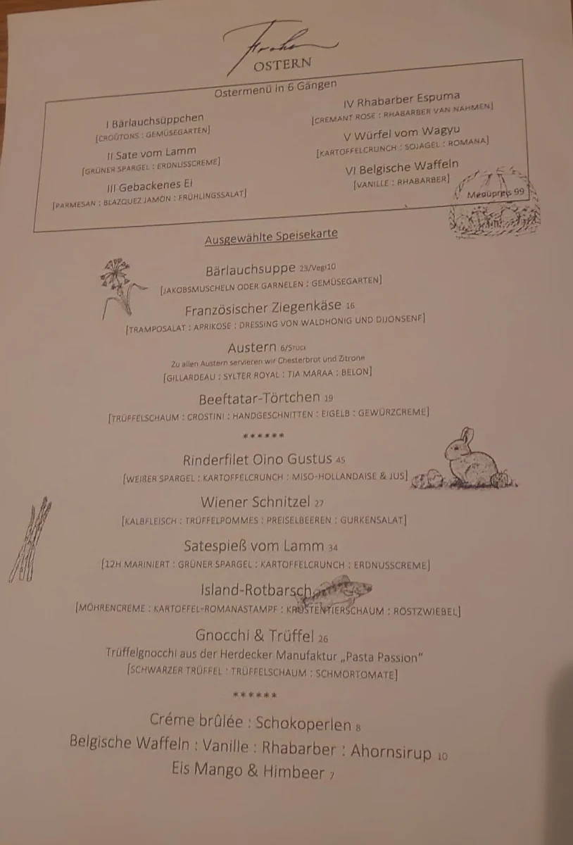 Speisekarte photo 1