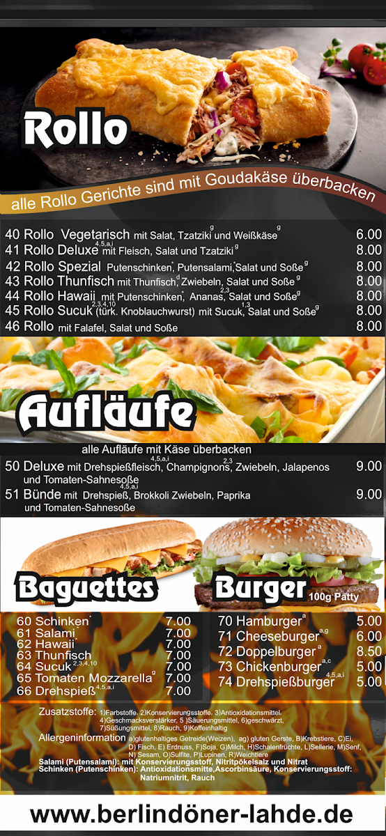 Speisekarte photo 2