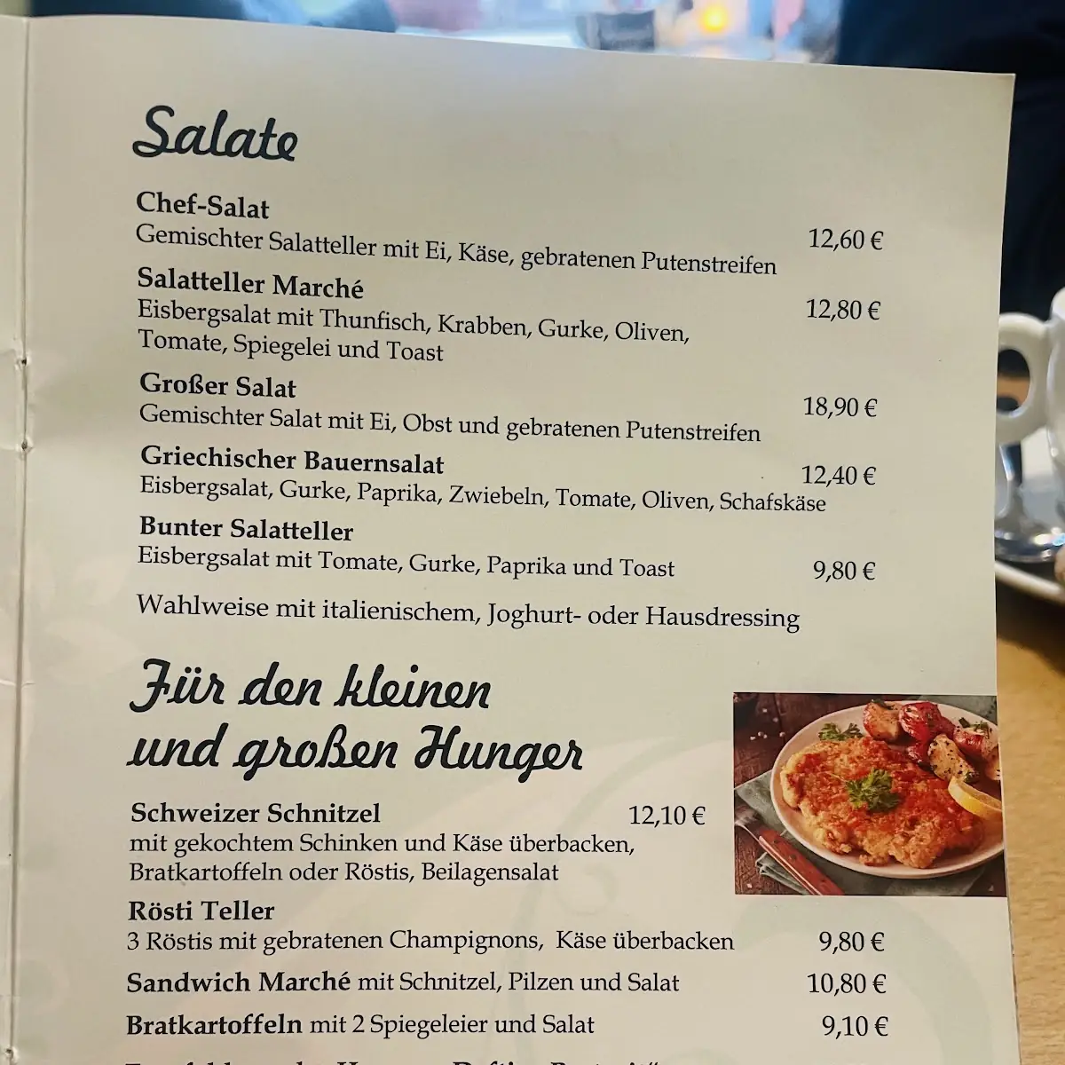 Speisekarte photo 1