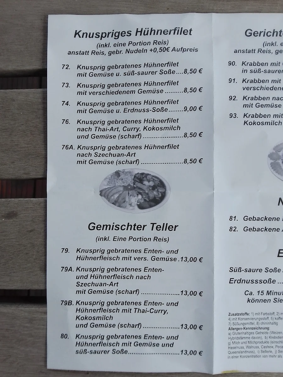 Speisekarte photo 6