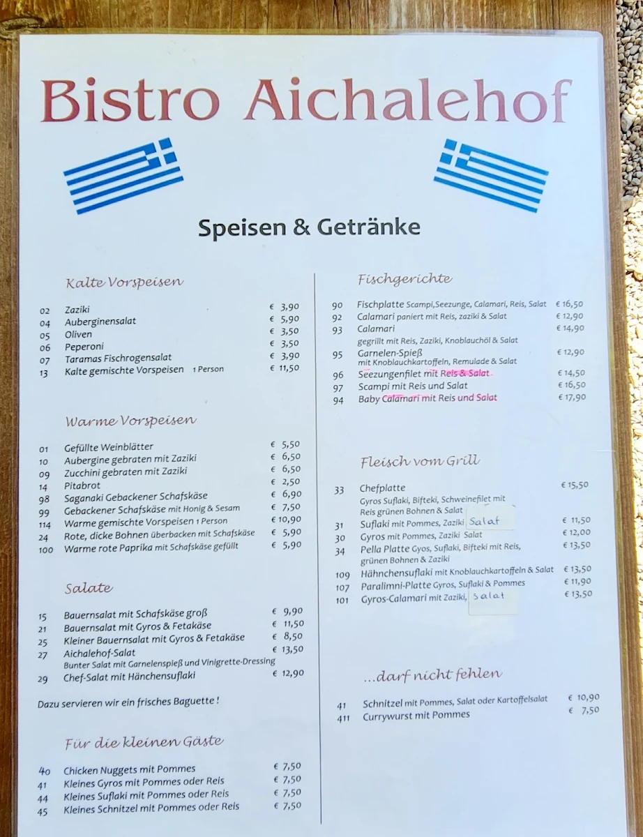Speisekarte photo 2