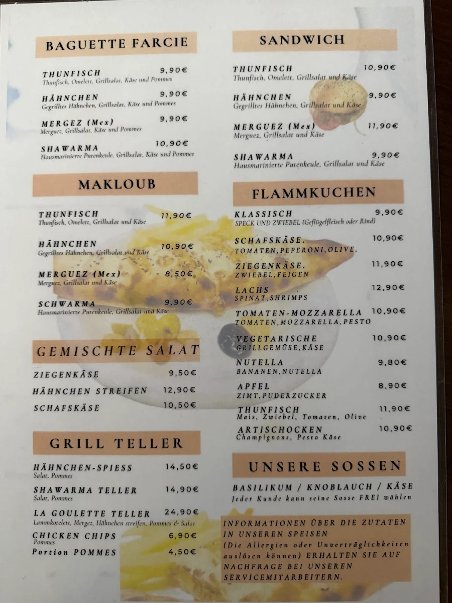 Speisekarte photo 4