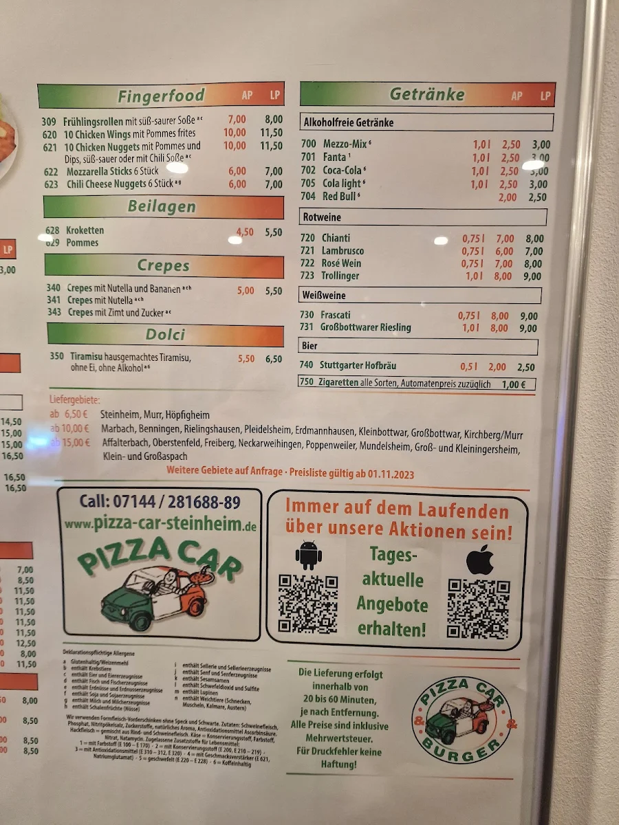 Speisekarte photo 1