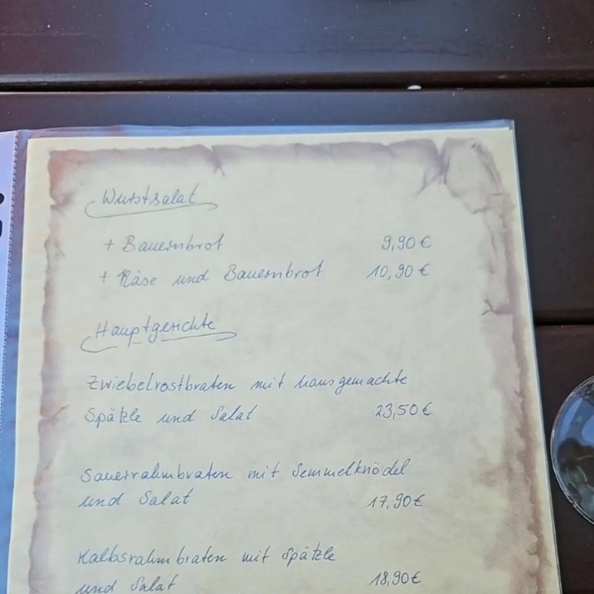 Speisekarte photo 3