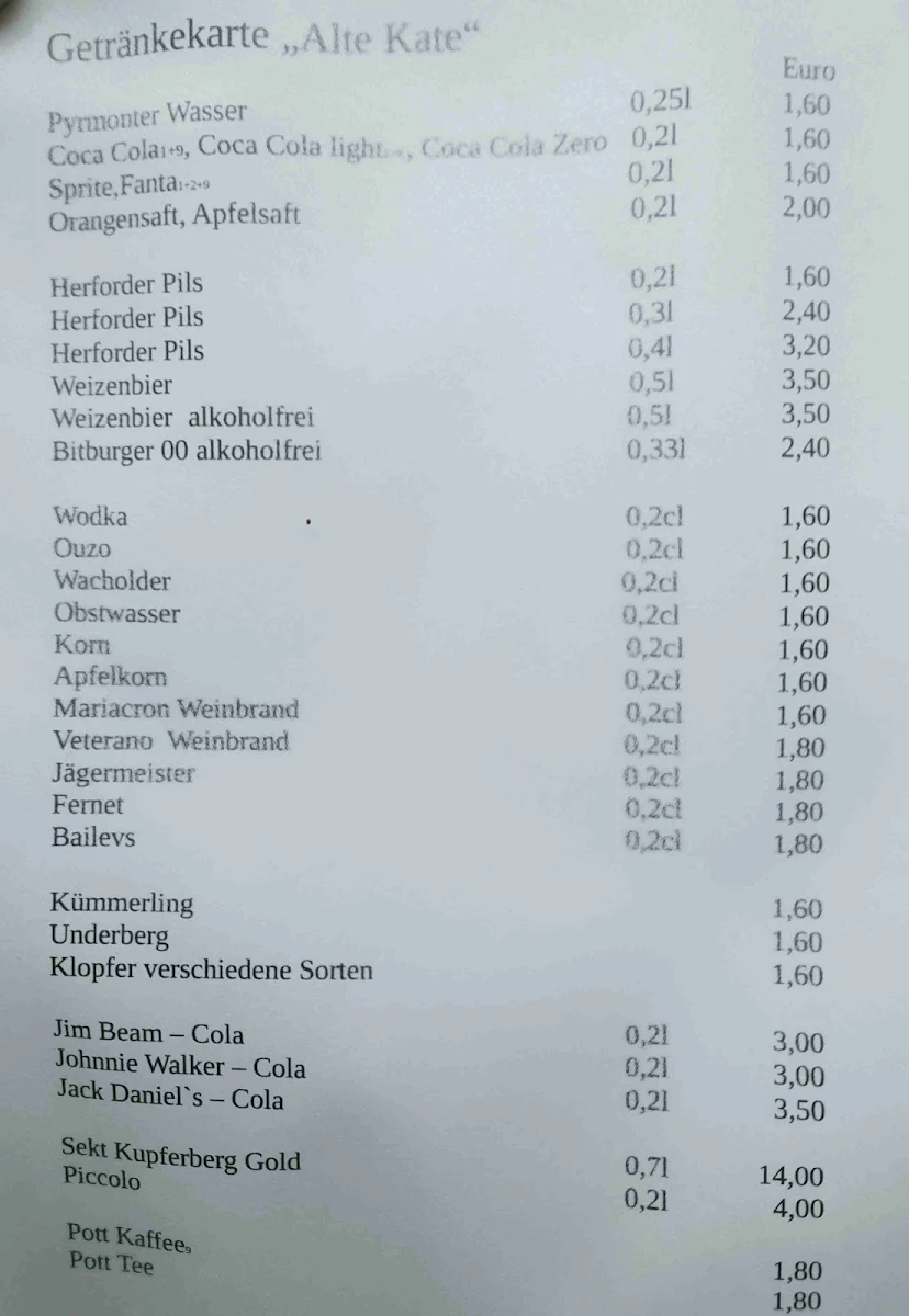 Speisekarte photo 1