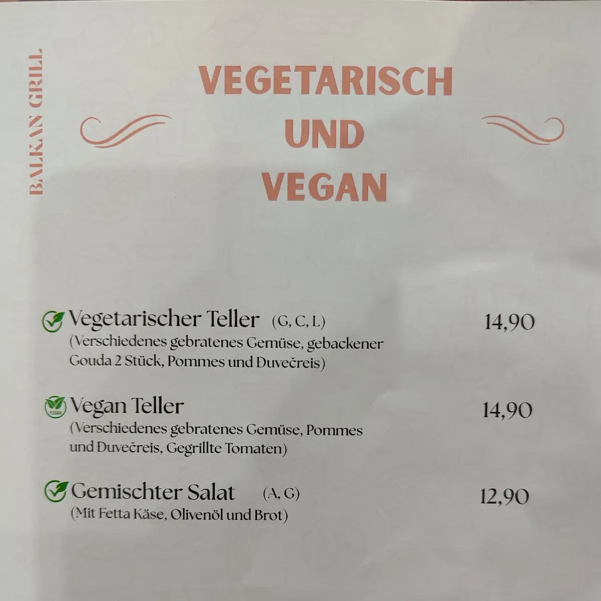 Speisekarte photo 4