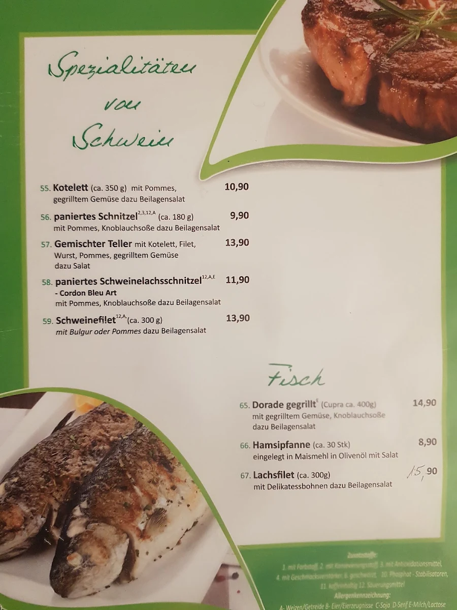 Speisekarte photo 2